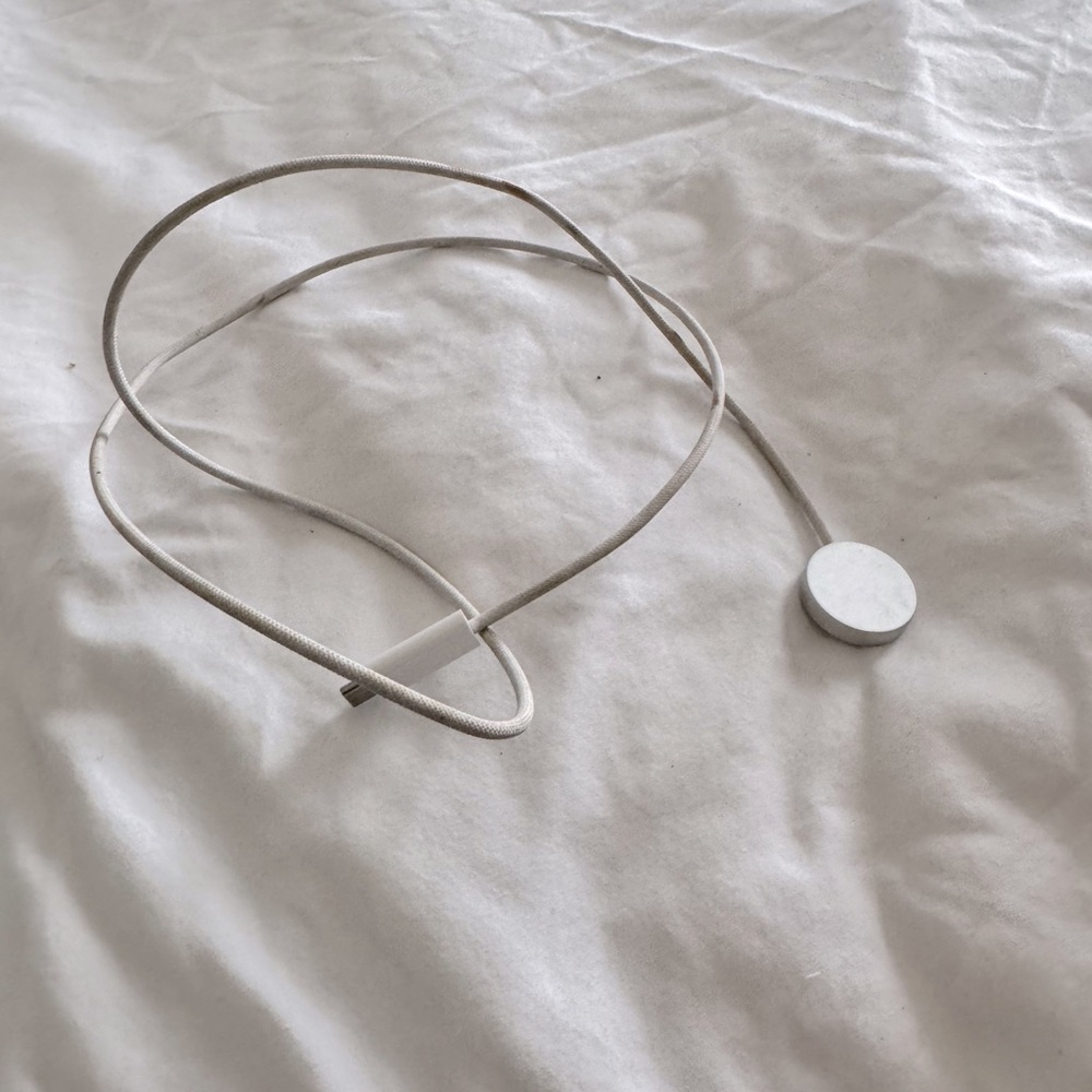 Apple Watch Magnetic Charging Cable with a USB-C connector